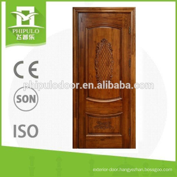 Factory price interior solid wood door with water proof